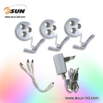 CRI>80 AC100~240V 3W led under cabinet